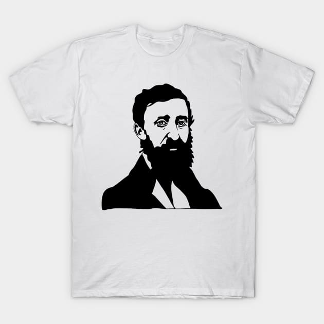 Henry David Thoreau T-Shirt by faiiryliite